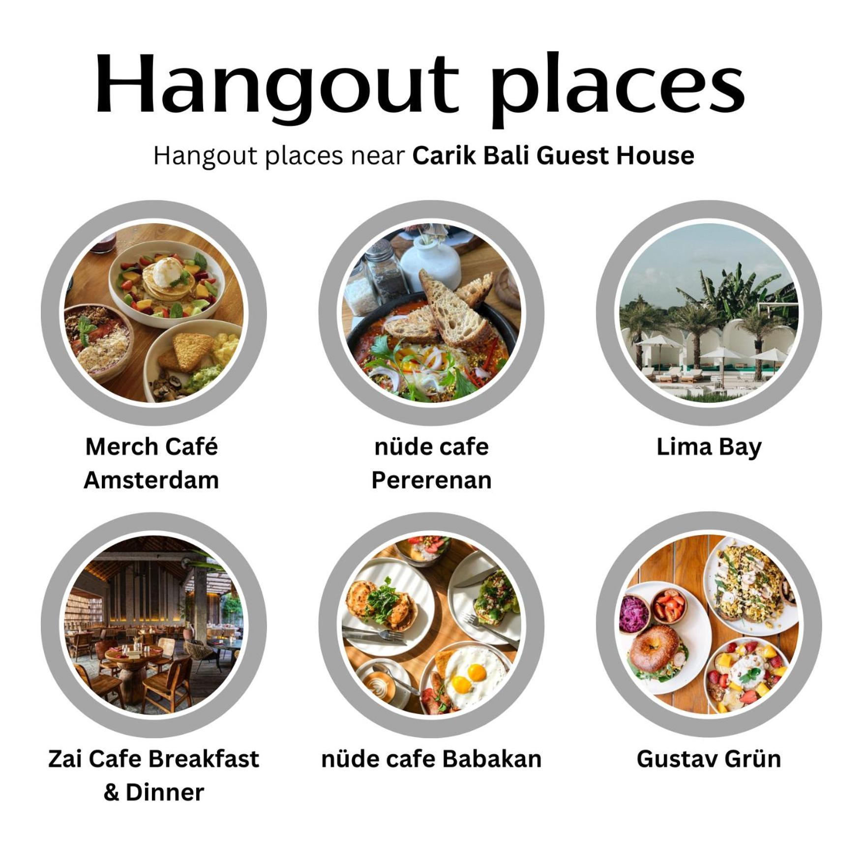 Carik Bali Guest House Canggu Экстерьер фото