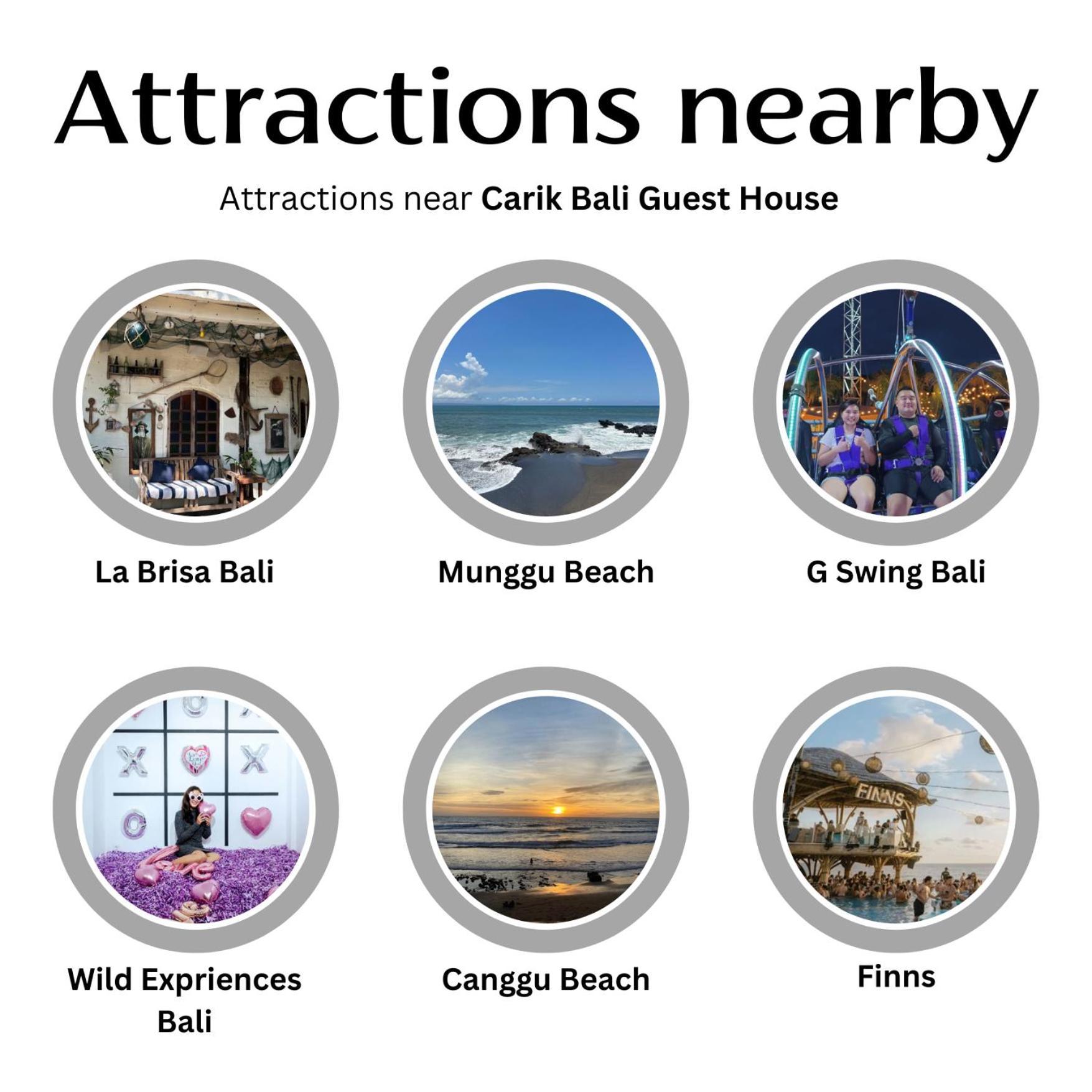 Carik Bali Guest House Canggu Экстерьер фото